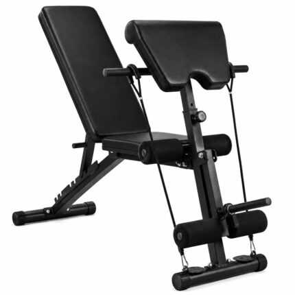 Banco De Musculación Plegable 2 En 1 Scott 250 Kg