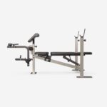 Banco Musculación Soportes Barra + Estación Curl Bíceps/Piernas - Image 3