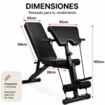 Banco De Musculación Plegable 2 En 1 Scott 250 Kg - Image 6