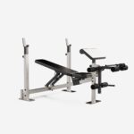 Banco Musculación Soportes Barra + Estación Curl Bíceps/Piernas - Image 6