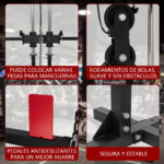 Power Rack Profesional con Poleas para Entrenamiento Completo Fuerza - Image 6