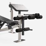 Banco Musculación Soportes Barra + Estación Curl Bíceps/Piernas - Image 7