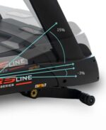 Cinta de correr RS2000 TFT 25 km/h pantalla 16" profesional - Imagen 2